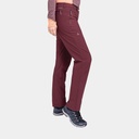 Ascona Warm Pants Women Dark Burgundy