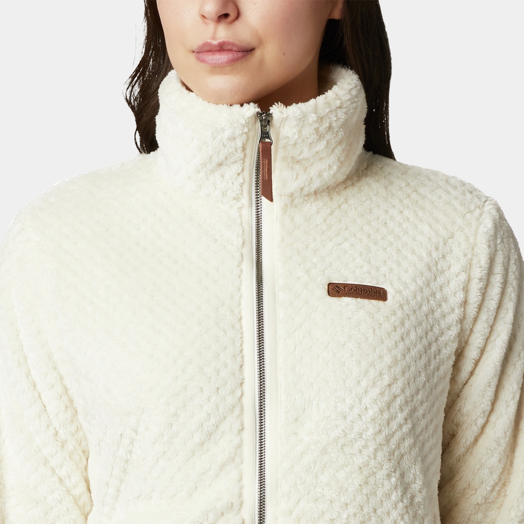 Fire Side II Sherpa Full Zip Women Chalk