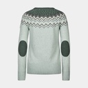 Övik Knit Sweater Women Misty Green / Deep Patina