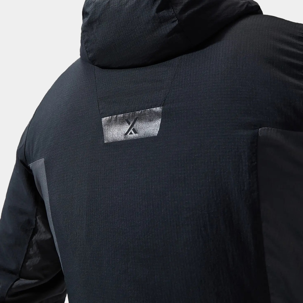 Mountain Seeker MW Synthetic Hoody (2022) Jet Black / Grey Pinstripe