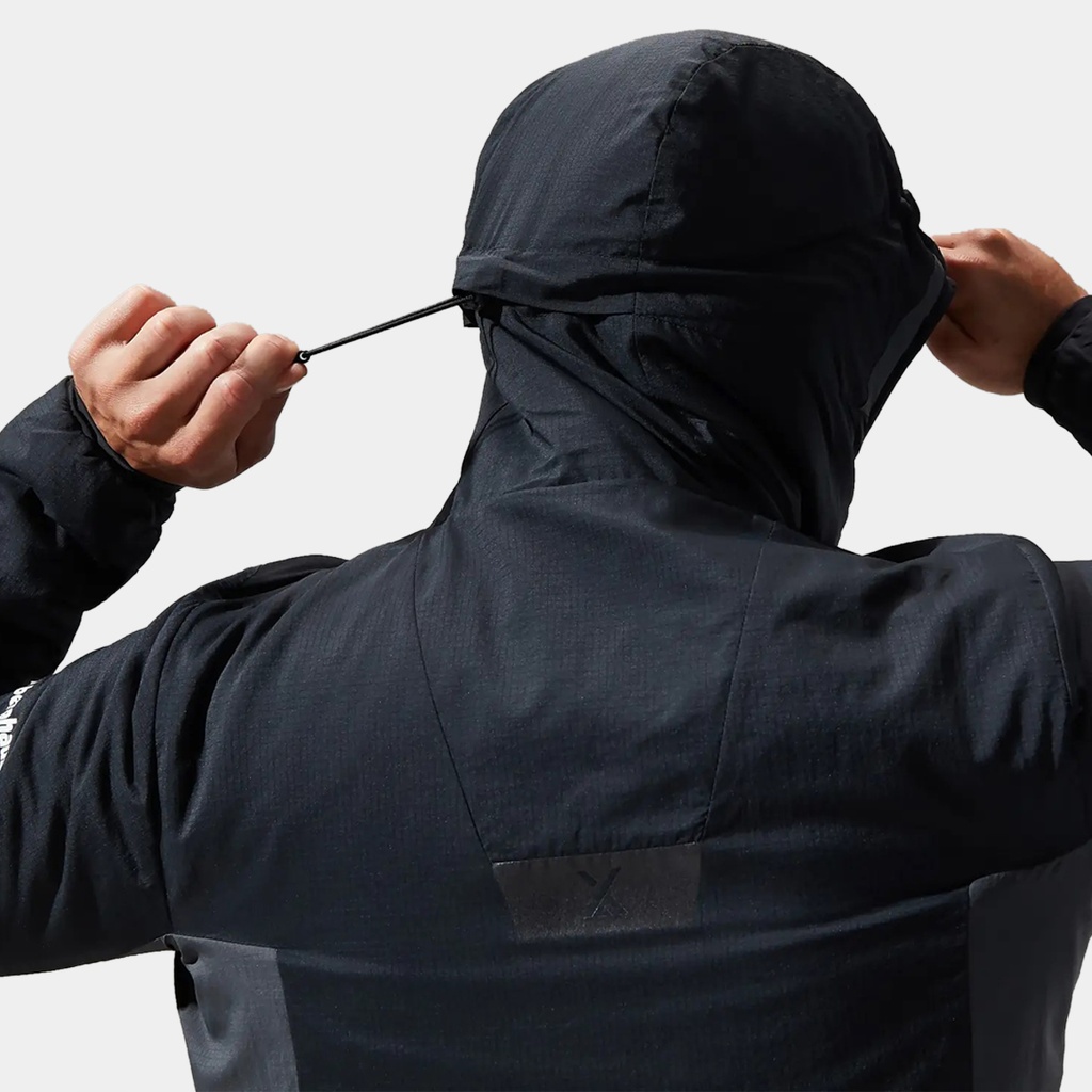 Mountain Seeker MW Synthetic Hoody (2022) Jet Black / Grey Pinstripe