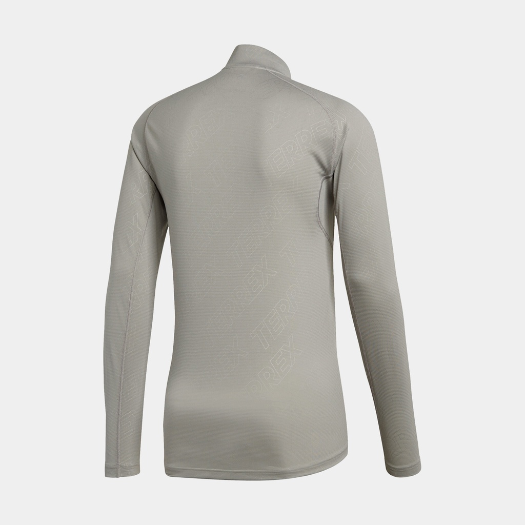 TraceRocker Half-Zip Long Sleeves Metal Grey