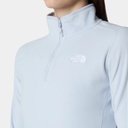 100 Glacier 1/4 Zip Women (2023) Dusty Periwinkle