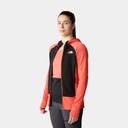 Bolt Polartec Hoodie Women Radiant Orange / TNF Black