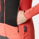 Bolt Polartec Hoodie Women Radiant Orange / TNF Black