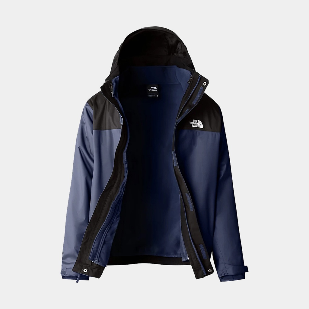 Evolve II Triclimate Jacket Shady Blue / TNF Black 