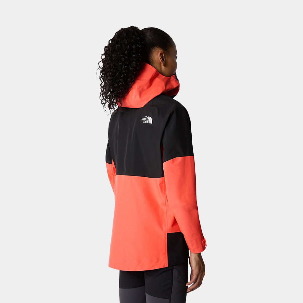 Jazzi GTX Jacket Women Radiant Orange / TNF Black