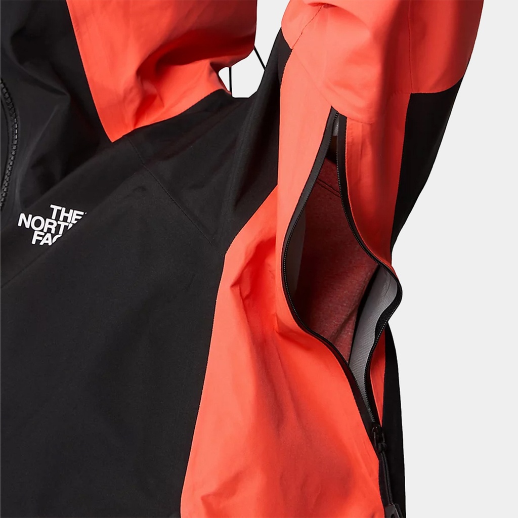 Jazzi GTX Jacket Women Radiant Orange / TNF Black