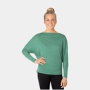 Kula Top Women Frosty Spruce Melange