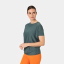 Yoga Loose Tee Women Urban Chic Melange