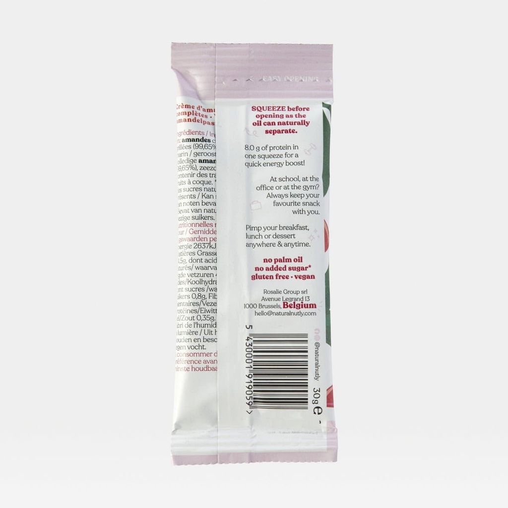 Squeeze Pack Classic Almond 30g Single