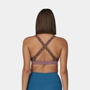Switchback Sports Bra Intertwined Hands: Evening Mauve
