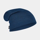 Heavyweight Merino Wool Loose Hat Solid Denim