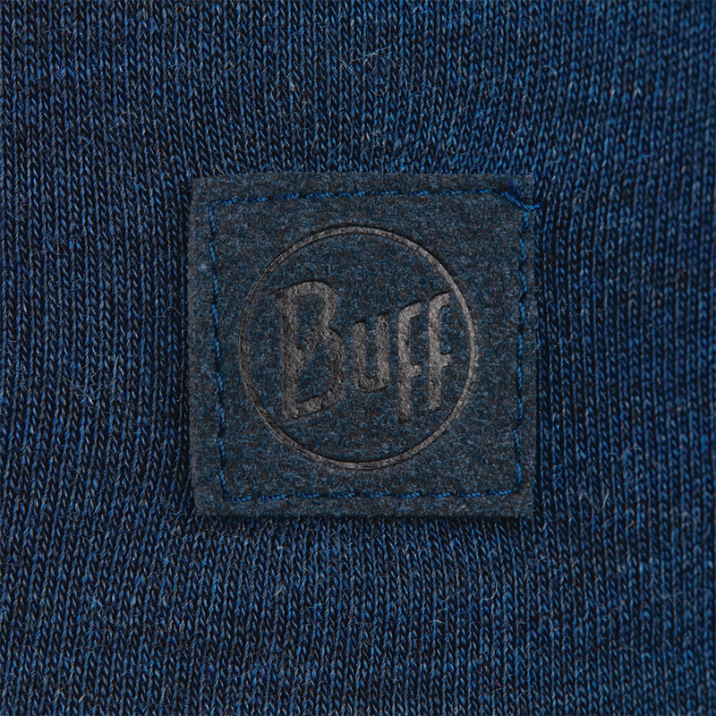 Heavyweight Merino Wool Loose Hat Solid Denim
