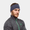 Midweight Merino Wool Headband Night Blue Melange