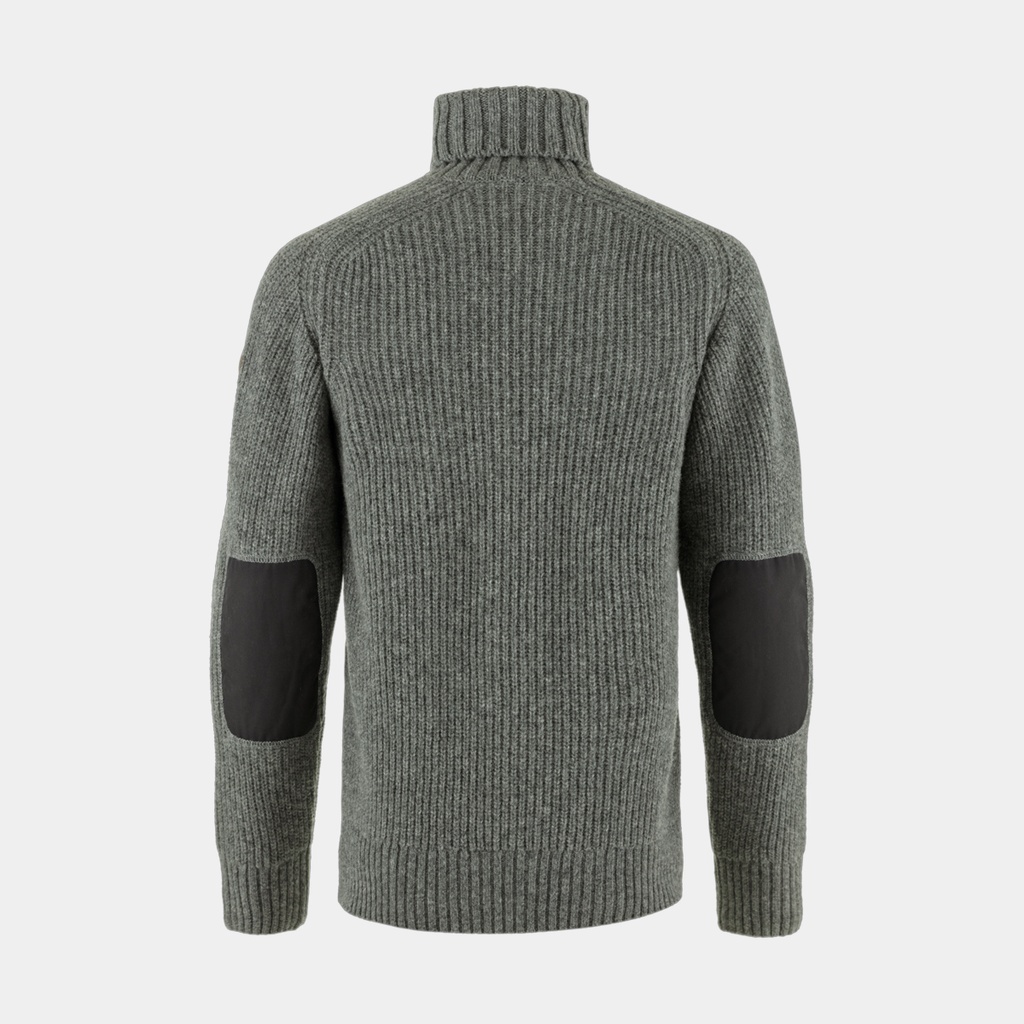 Ovik Roller Neck Sweater Grey / Melange