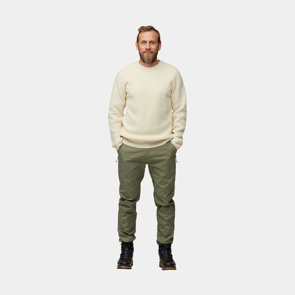 Övik Rib Sweater Chalk White