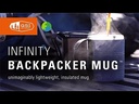 Infinity Backpacker Mug 17oz (502ml) Red