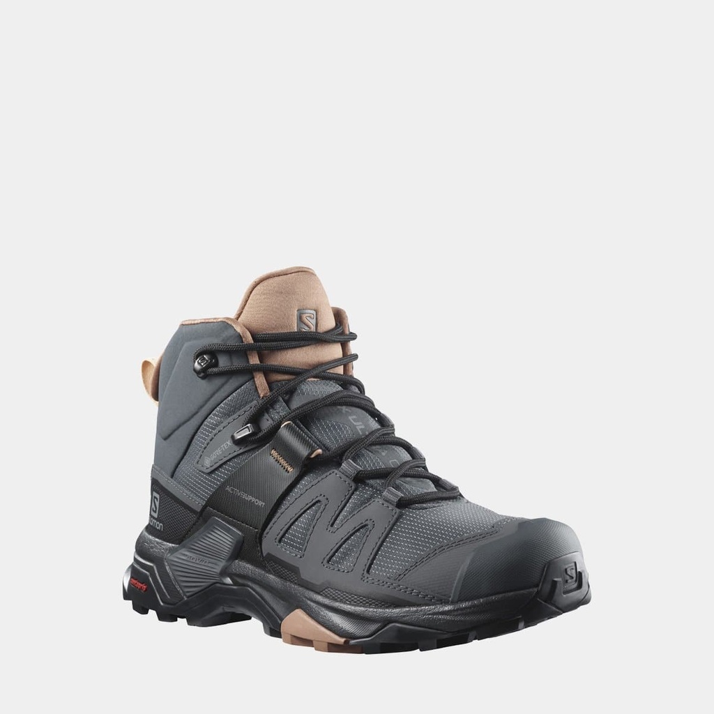 X Ultra 4 Mid GTX Women Ebony / Mocha Mousse / Almond Cream