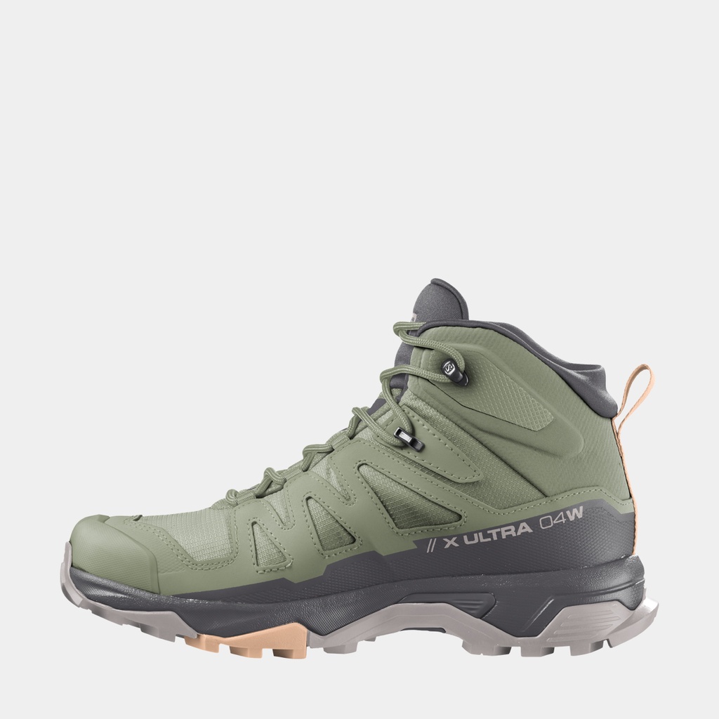 X Ultra 4 Mid GTX Women Oil Green / Magnet / Al