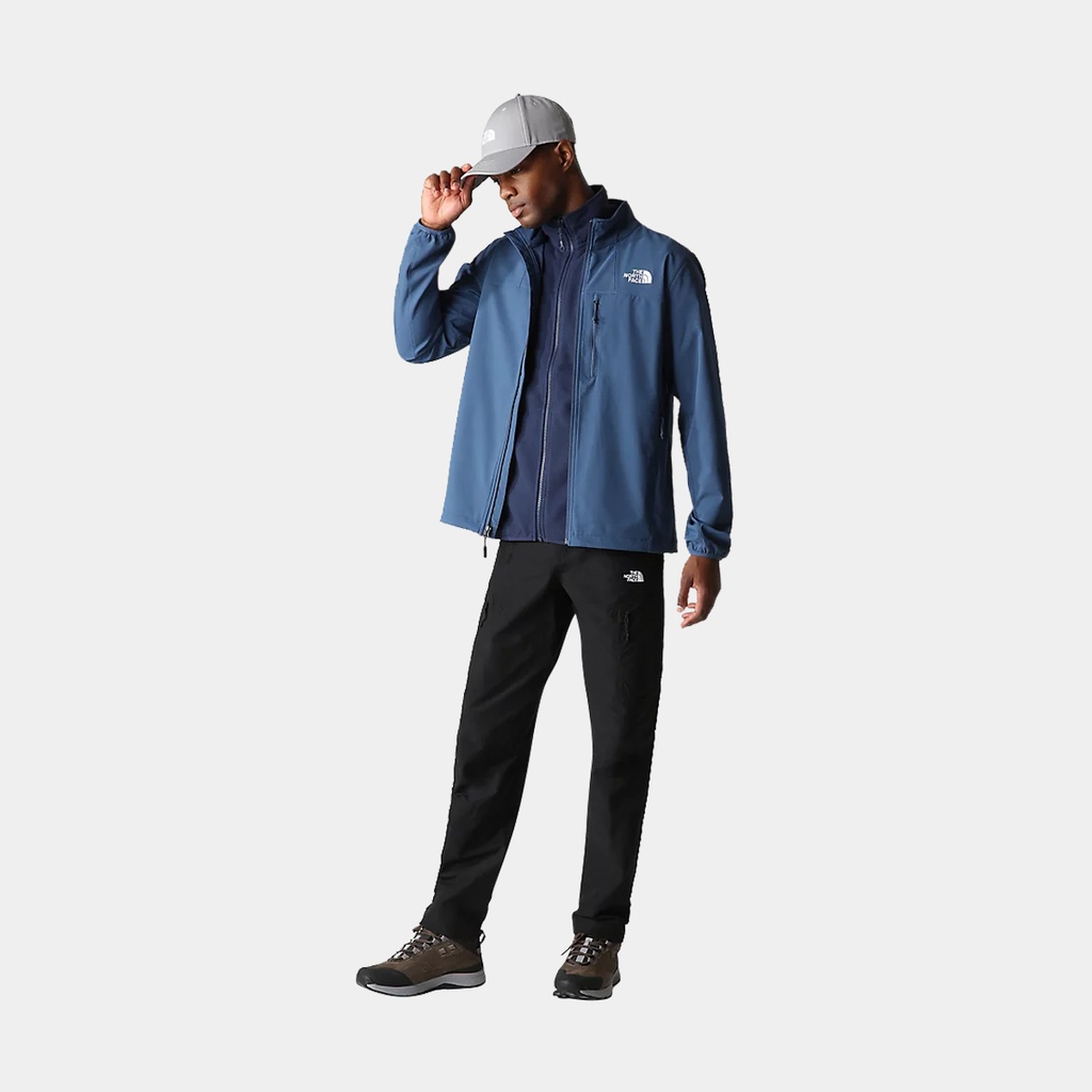 Hiking Crew Socks TNF Black / Adriatic Blue