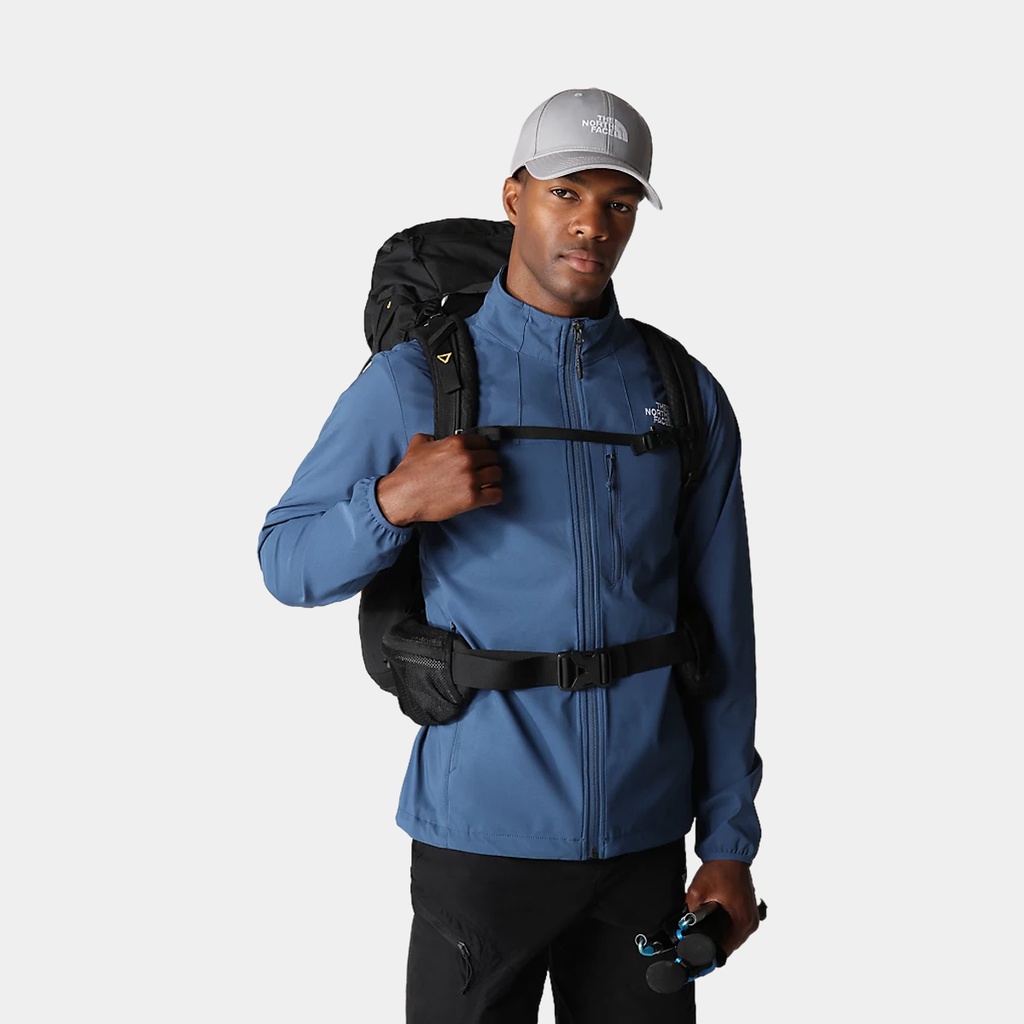 Hiking Crew Socks TNF Black / Adriatic Blue