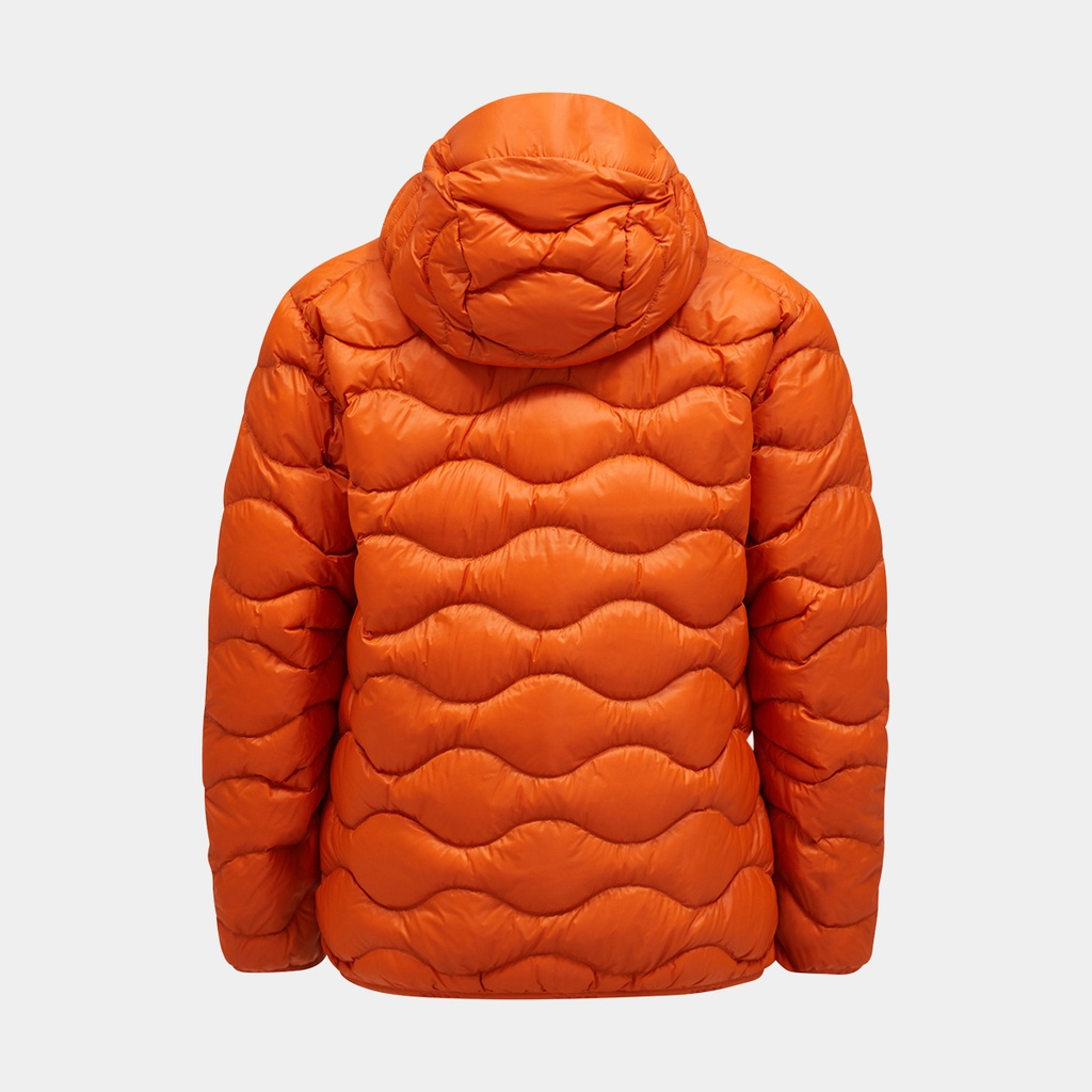 Helium Down Hood Jacket Gold Flame