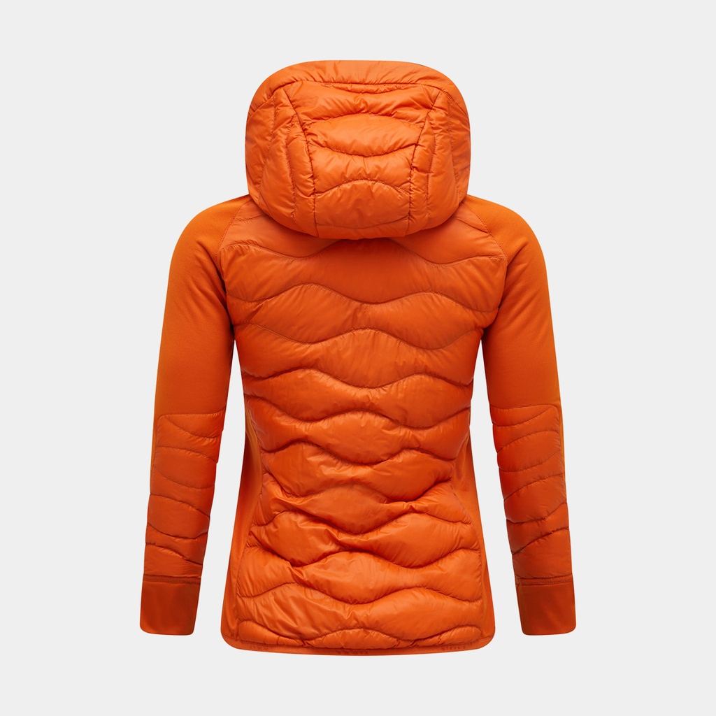Helium Down Hybrid Jacket Women (2023) Gold Flame