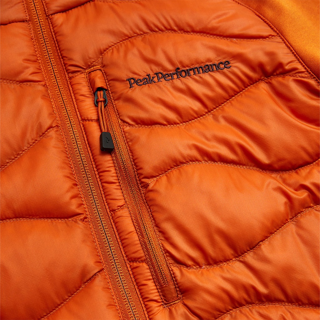 Helium Down Hybrid Jacket Women (2023) Gold Flame