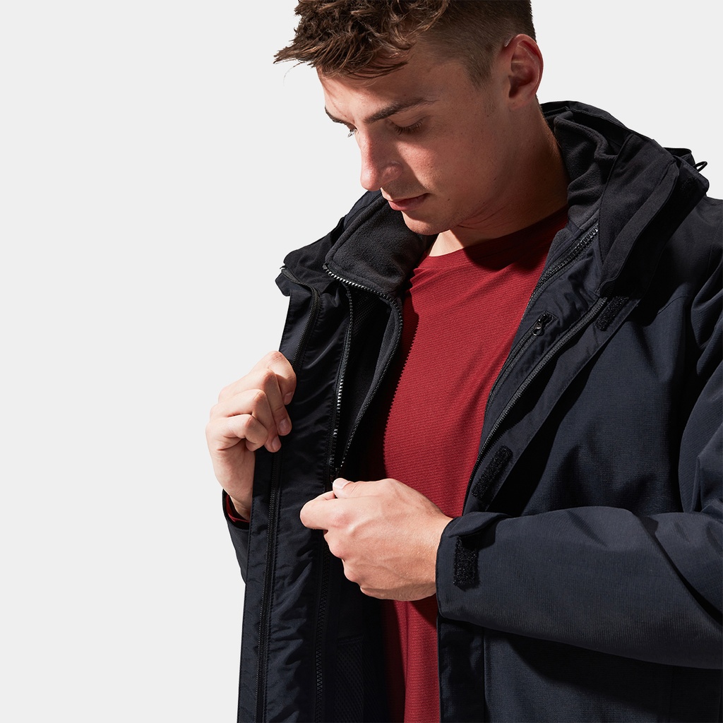 Hillwalker Gemini 3in1 Jacket Black / Black