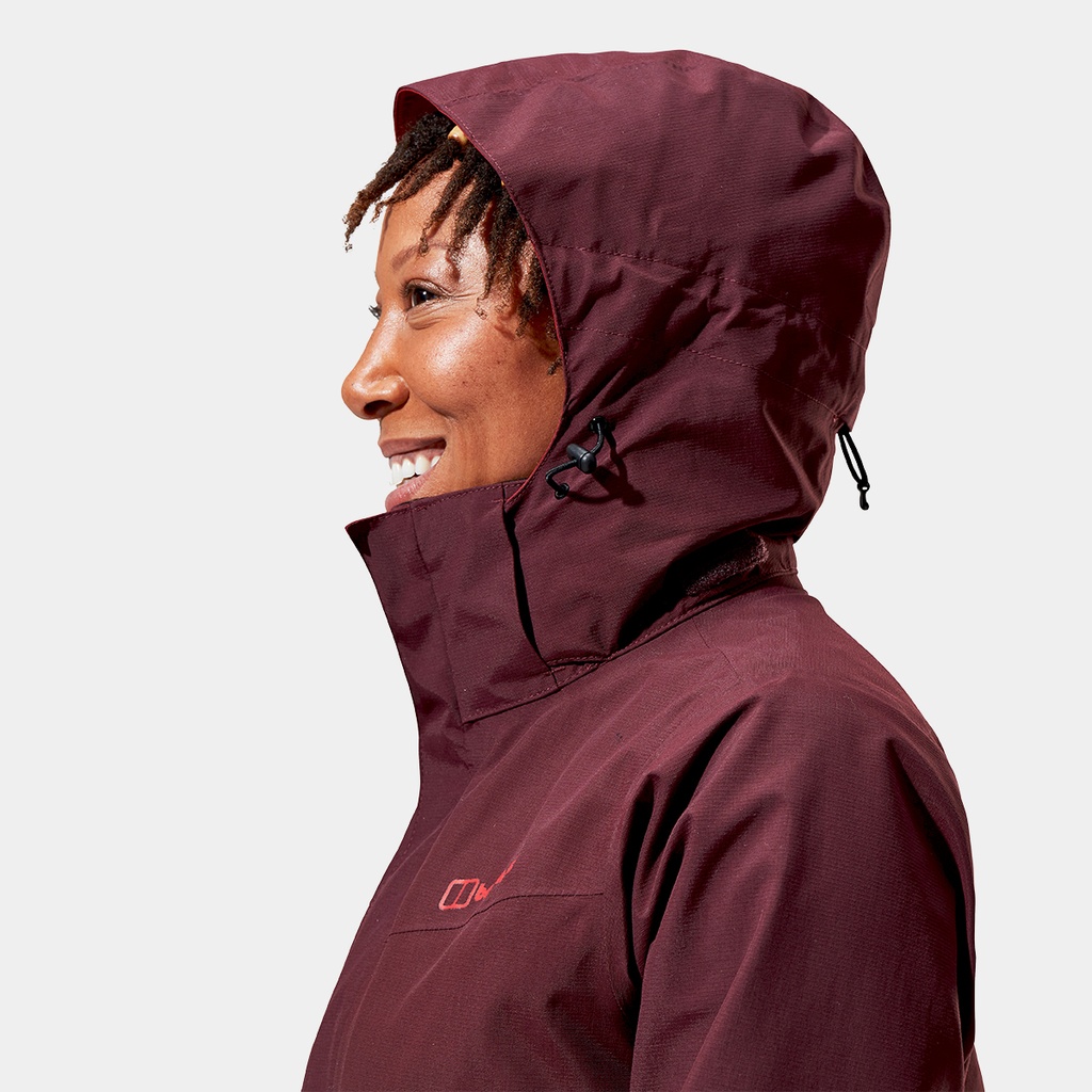 Hillwalker Interactive Shell Jacket Women Autumn Purple / Tall Poppy