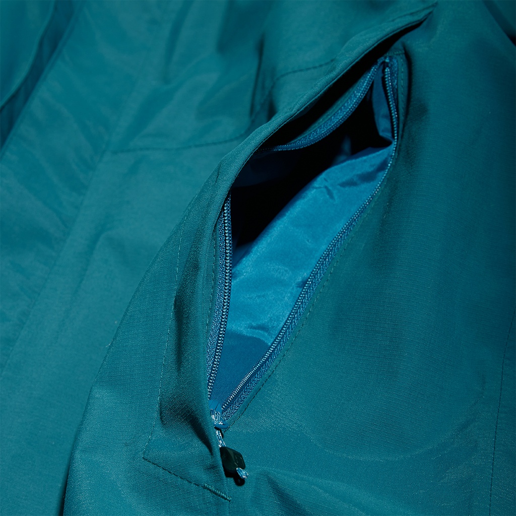 Hillwalker Interactive Waterproof Shell Jacket Deep Ocean