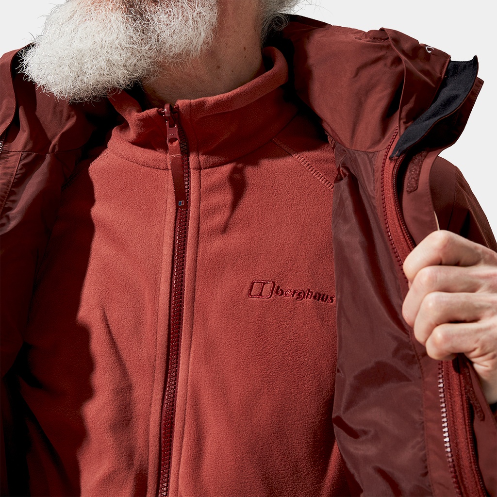 RG Alpha 2.0 Gemini 3in1 Jacket Burgundy Fawn