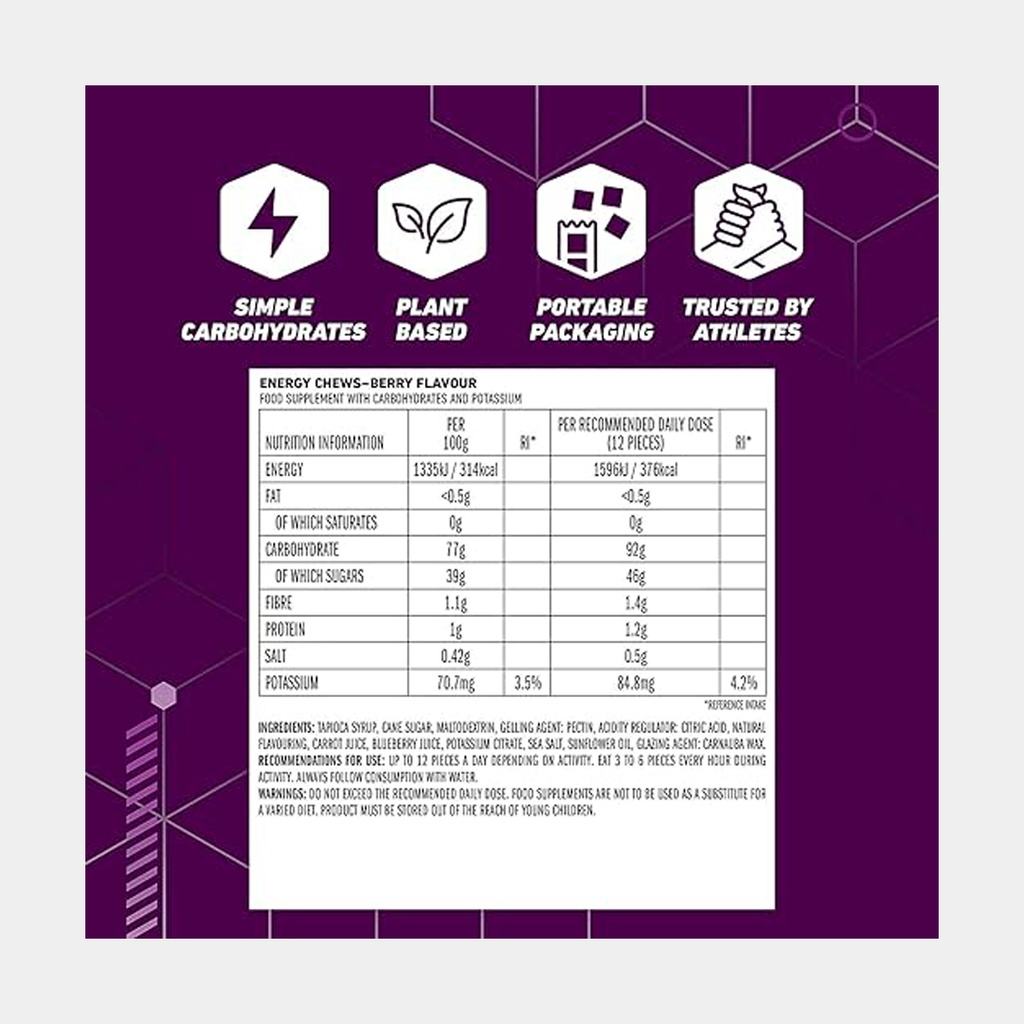 Bar Blok Energy Chew Moutain Berry