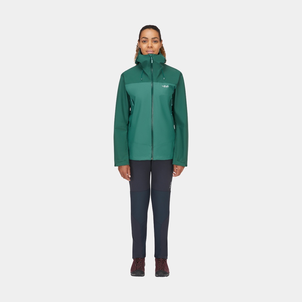 Arc Eco Jacket Women Green Slate / Eucalyptus