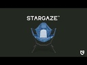 Stargaze Reclining Camp Chair Blue Horizon