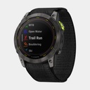 Enduro 2 (2022) Carbon Gray DLC Titanium with Black UltraFit Nylon Strap