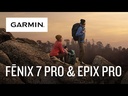 Fenix 7 Pro Sapphire Solar Titanium / Fog Gray Ember Orange