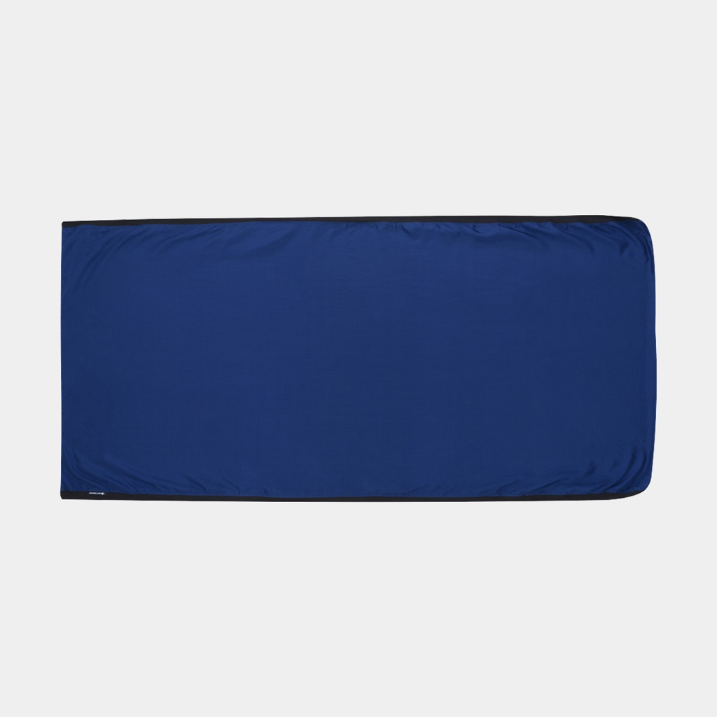 Silk Cotton Liner Hood Sheet Bag Cotton Mummy Blue