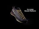 TX2 Evo Leather Charcoal / Moss