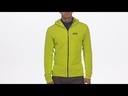 Nano-Air Light Hybrid Hoody Wavy Blue