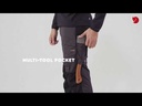 Vidda Pro Trousers Laurel Green-Deep Forest