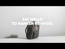 Kanken Re-Wool Red / Black