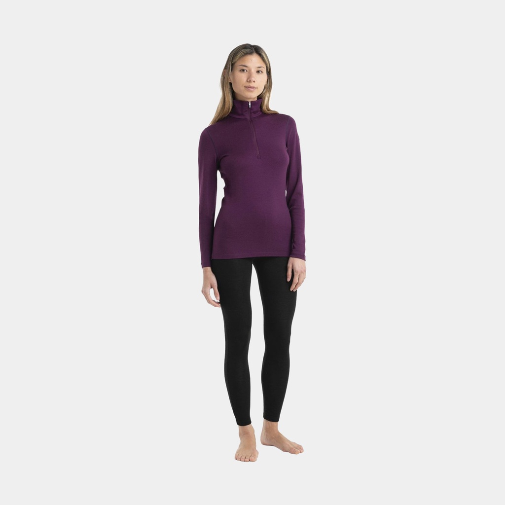 Tech Long Sleeves Half Zip 260 Women Nightshade