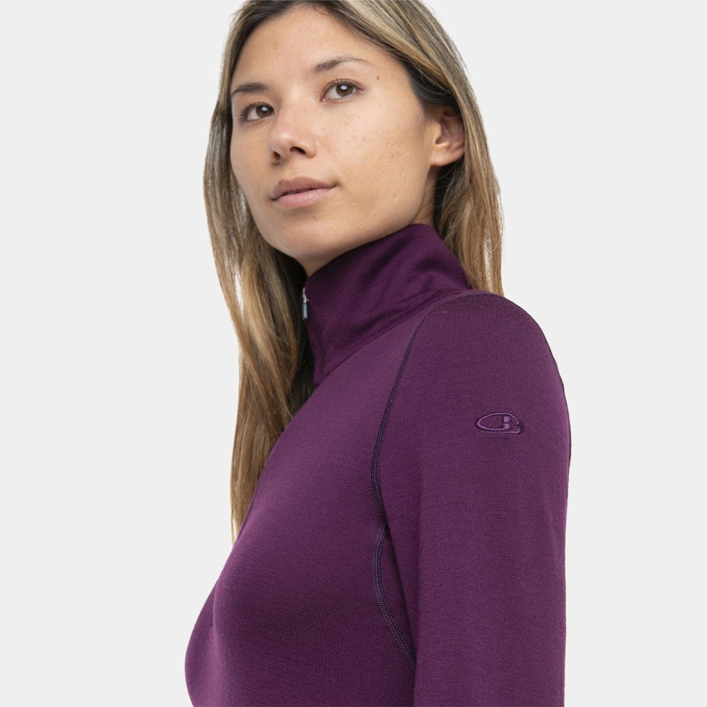 Tech Long Sleeves Half Zip 260 Women Nightshade