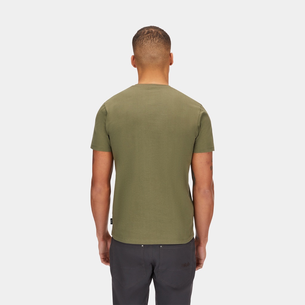 Basecamp Logo Badge Tee Light Khaki