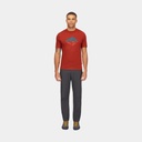 Crimp Reflection Tee Tuscan Red