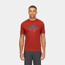 Crimp Reflection Tee Tuscan Red
