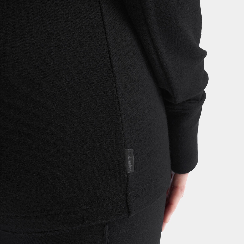 Quantum III Long Sleeves Zip Women Black