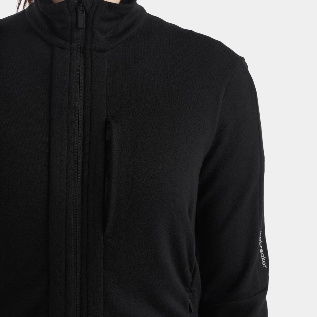 Quantum III Long Sleeves Zip Women Black